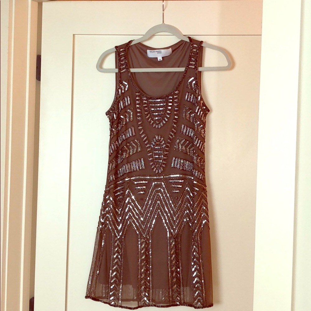 Taupe dress